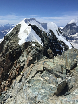 Traversata dei Breithorn dalla Roccia Nera - Monte Rosa