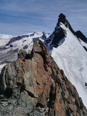 Traversata dei Breithorn dalla Roccia Nera - Monte Rosa