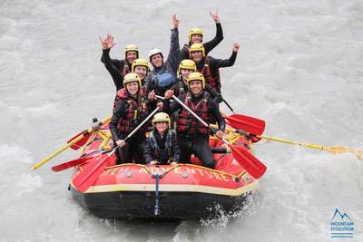 Via Corda Alpina alle Mottets e Rafting in Valle D'Aosta