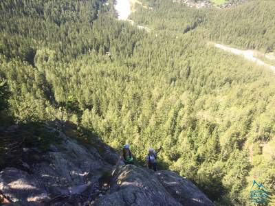 Via Corda Alpina alle Mottets e Rafting in Valle D'Aosta