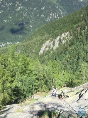 Via Corda Alpina alle Mottets e Rafting in Valle D'Aosta