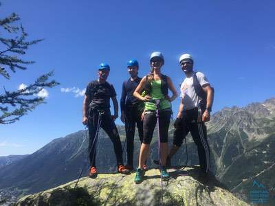 Via Corda Alpina alle Mottets e Rafting in Valle D'Aosta