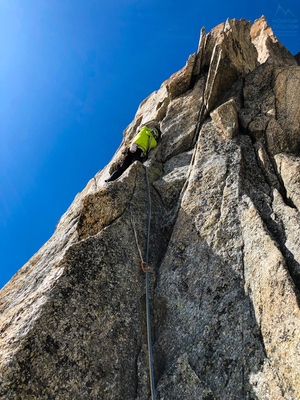 Via Salluard al Pic Adolphe Rey, Monte Bianco