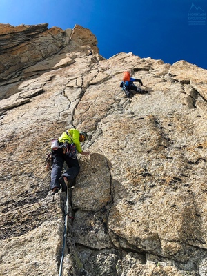 Via Salluard al Pic Adolphe Rey, Monte Bianco