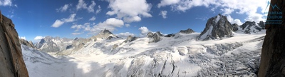 Via Salluard al Pic Adolphe Rey, Monte Bianco