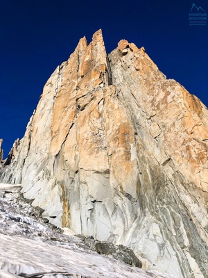 Via Salluard al Pic Adolphe Rey, Monte Bianco