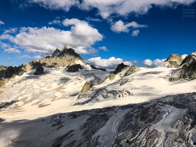 Via Salluard al Pic Adolphe Rey, Monte Bianco