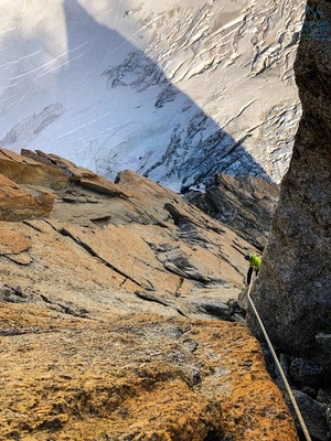 Via Salluard al Pic Adolphe Rey, Monte Bianco