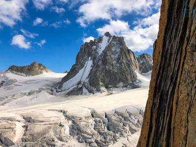 Via Salluard al Pic Adolphe Rey, Monte Bianco