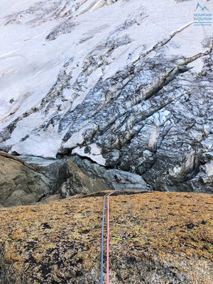 Via Salluard al Pic Adolphe Rey, Monte Bianco