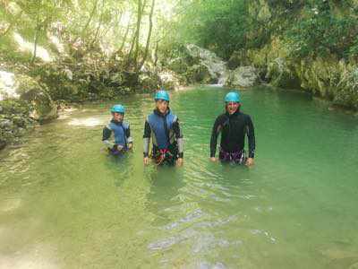 Canyoning Riancoli tra Tuffi e Toboga