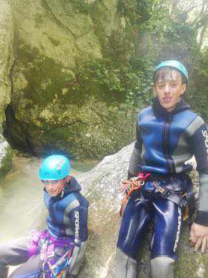 Canyoning Riancoli tra Tuffi e Toboga