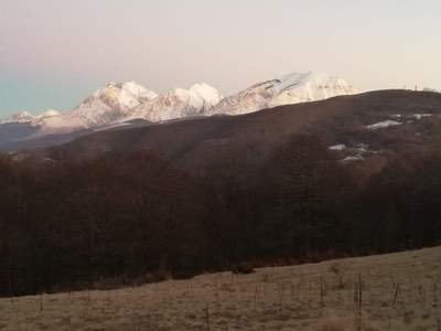 Campotosto in questo pazzo inverno