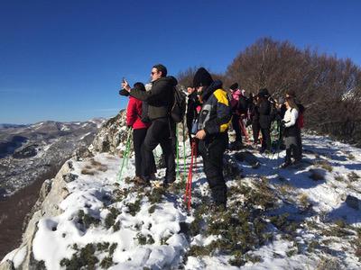 Ciaspolata di Natale ai piedi del Gran Sasso