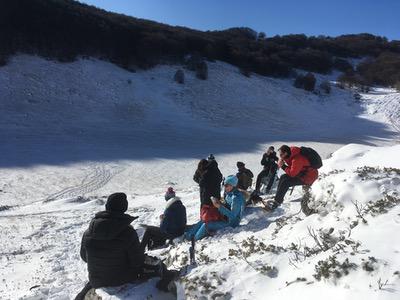 Ciaspolata di Natale ai piedi del Gran Sasso