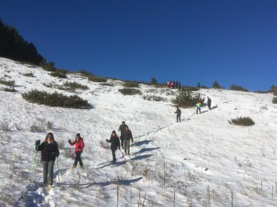 Ciaspolata di Natale ai piedi del Gran Sasso