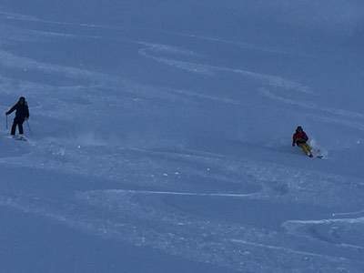 Freeride a La Thuile, in Valle D'Aosta