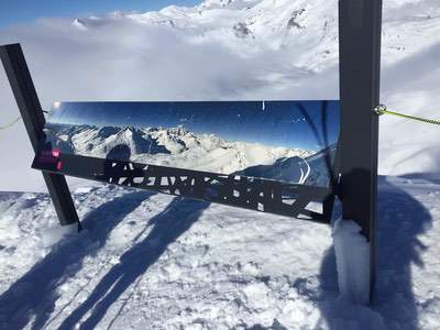 Freeride a La Thuile, in Valle D'Aosta