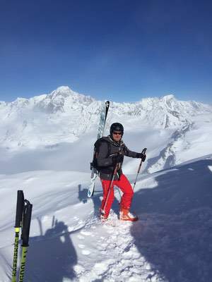 Freeride a La Thuile, in Valle D'Aosta