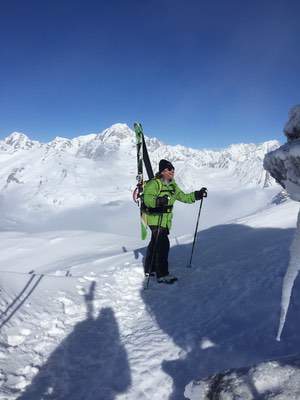 Freeride a La Thuile, in Valle D'Aosta