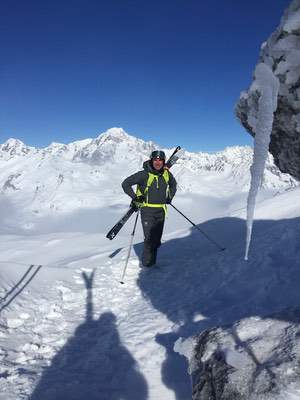 Freeride a La Thuile, in Valle D'Aosta