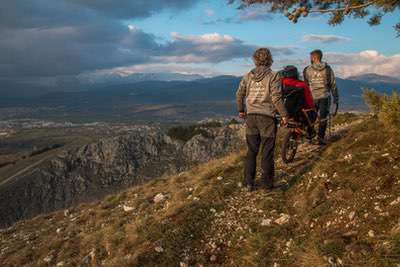 Con la Joelette la montagna è per tutti