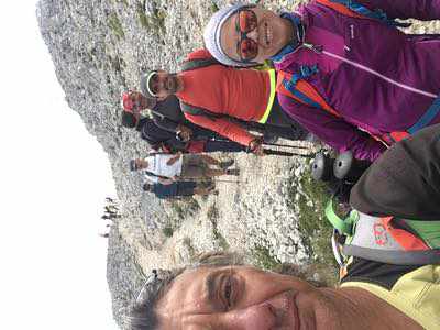 Salita al Monte Camicia sul massiccio del Gran Sasso