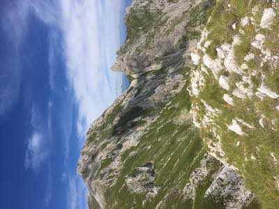 Salita al Monte Camicia sul massiccio del Gran Sasso