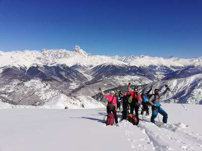 Sci Alpinismo in Georgia sul Caucaso