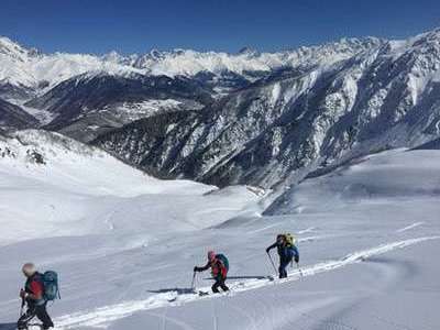 Sci Alpinismo in Georgia sul Caucaso