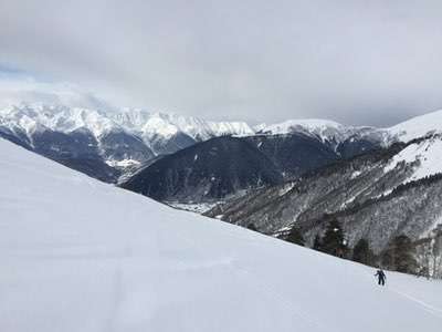 Sci Alpinismo in Georgia sul Caucaso