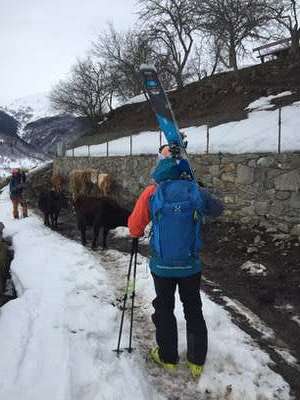 Sci Alpinismo in Georgia sul Caucaso