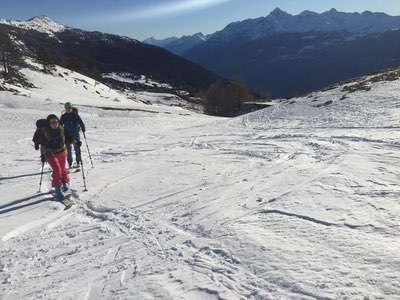 Ski Touring Monte Leisser, Valle D