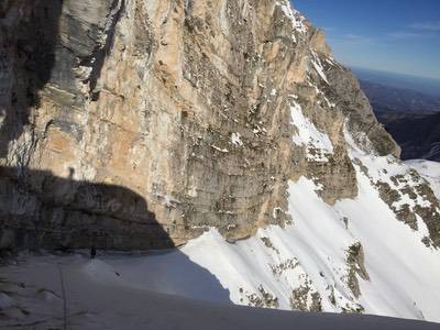 Via del Cengione a Pizzo Cefalone - Gran Sasso