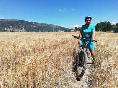 Dalla Russia alla scoperta dell'Abruzzo in e-bike
