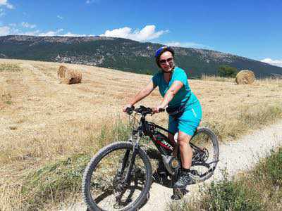 Dalla Russia alla scoperta dell'Abruzzo in e-bike