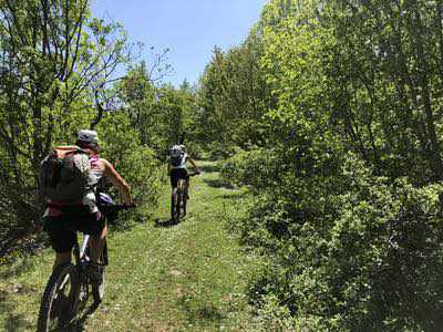 The wolf liar - un anello in bici tra i parchi d'Abruzzo