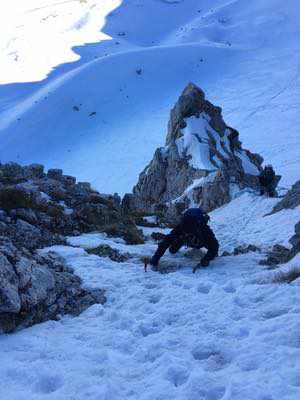 Corso Alpinismo Invernale, livello avanzato