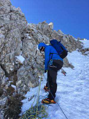Corso Alpinismo Invernale, livello avanzato