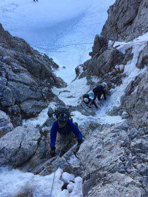 Corso Alpinismo Invernale, livello avanzato