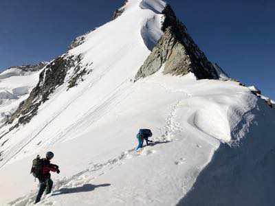 Due creste in sospeso, Biancograt al Bernina e Spigolo Nord al Badile