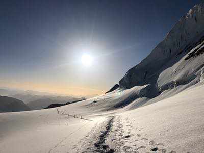 Due creste in sospeso, Biancograt al Bernina e Spigolo Nord al Badile