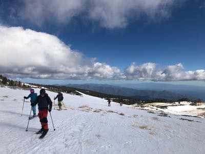 Skialp, Etna con il botto.