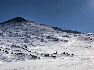 Skialp, Etna con il botto.