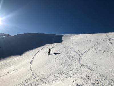 Skialp, Etna con il botto.