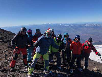 Skialp, Etna con il botto.