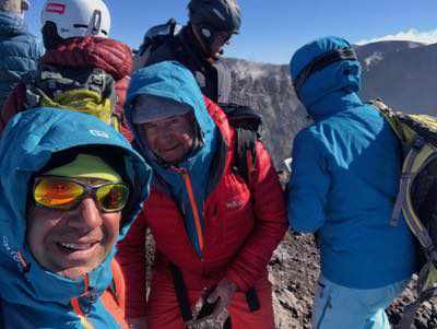 Skialp, Etna con il botto.