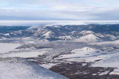 Monti Altai, alla ricerca della polvere nel grande freddo siberiano