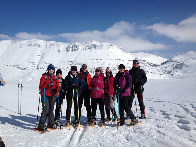 snowshoeing Abruzzo