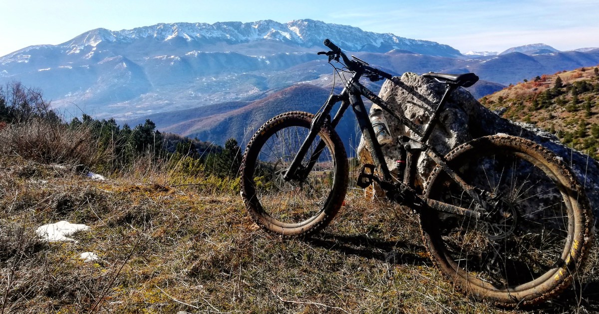 Durante un tour in bici nel Parco e dintorni